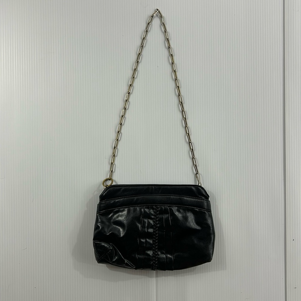 50. Girls Black Leather shoulder‎ purse
